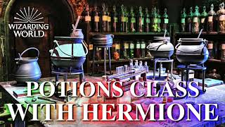 Potions Class with Hermione | Softspoken ASMR Role Play | Harry Potter Music & Ambience 2 Hour