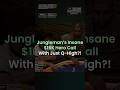 Jungleman Calls With QUEEN HIGH?! #poker #shorts