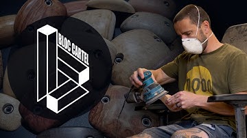Shaping Wooden Climbing Holds with Bloc Cartel