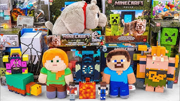 Minecraft Movie Toy Collection Unboxing | Blast Attack Ghast | Minecraft Movie Food Mode Dennis