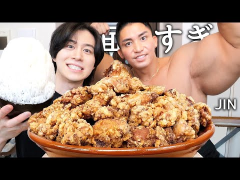 YouTuber 1: I ate 100 pieces of fried chicken with macho JIN