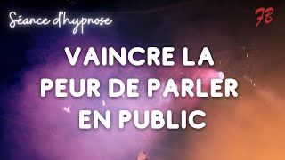 Hypnose - Ne plus avoir peur de parler en public