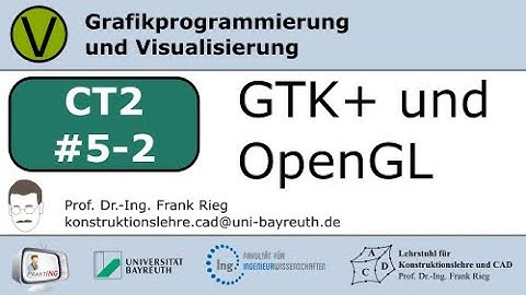 [CTII]-GTK+ und OpenGL
