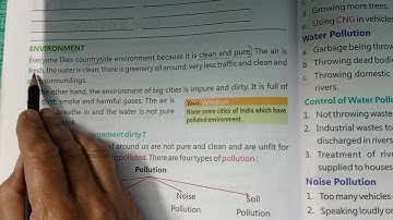 Class-3|Science|8/02/2022|Our Environment|Part-1