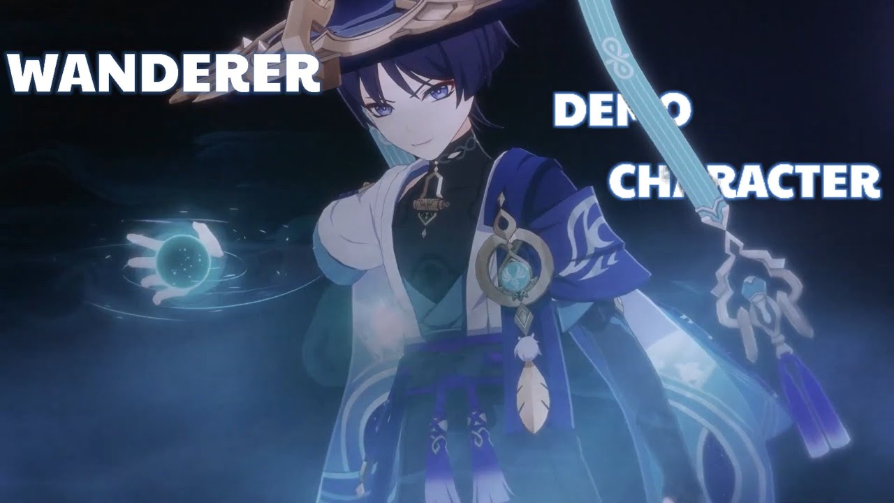 Wanderer Demo Character | Genshin Impact (Chinese & Korean) - YouTube
