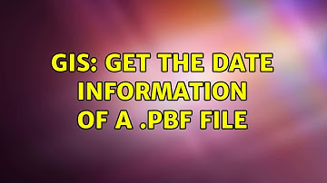 GIS: Get the date information of a .pbf file (2 Solutions!!)