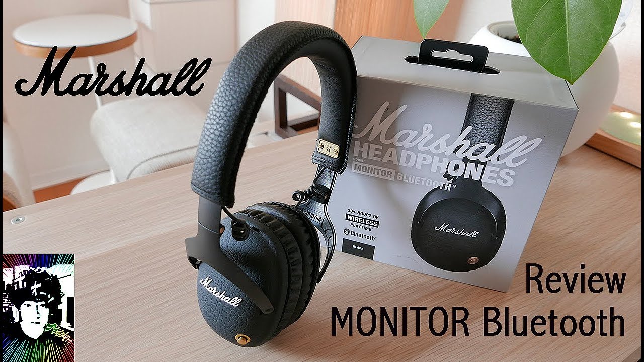 【Marshall HEADPHONES MONITOR Bluetooth】Review 開封〜設定ペアリング〜音出し感想