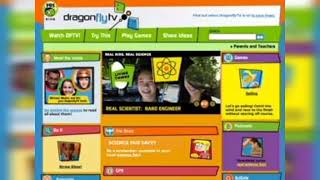 June 23rd 2001 FT. Other Kids Programmings Noggin.com - Ending Bumper: DragonflyTV