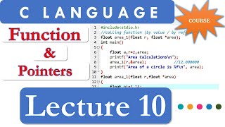 Pointer in C Programming | Advanced feature of a functions | Easy C Language programming