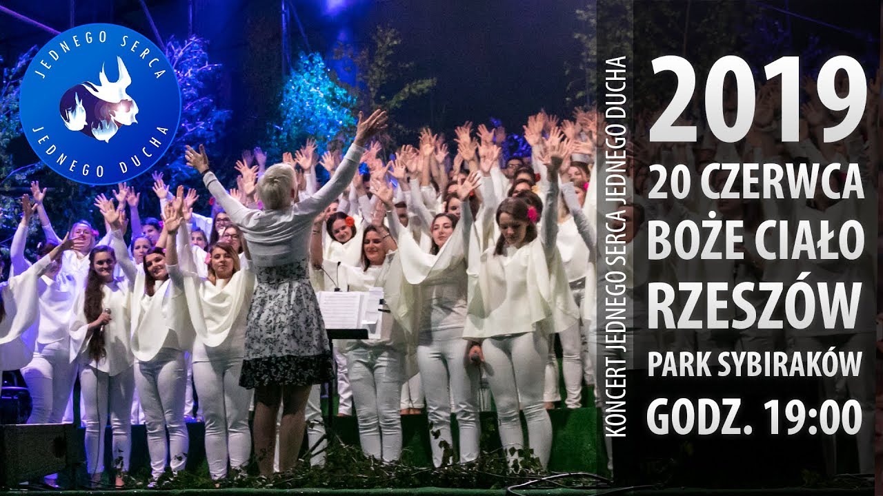 Koncert Jednego Serca Jednego Ducha 2019, Rzeszów - Transmisja NA ŻYWO