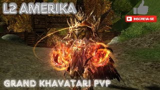 AshleyQQ Grand Khavatari GK (Tyrant) - Random PT vs Kite PT [L2 AMERIKA H5] Lineage 2 High Five 4K
