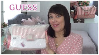 РАСПАКОВКА СУМКИ GUESS CANDACE ЛЕТО 2020/ НОВАЯ СУМКА ПЛАТЬЕ ОЧКИ/ Bag Unboxing