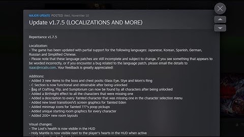 [Full stream] - Randy Binding of Isaac: Repentance [Part 96]