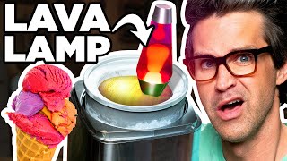 Putting Weird Things In An Ice Cream Maker (Test)