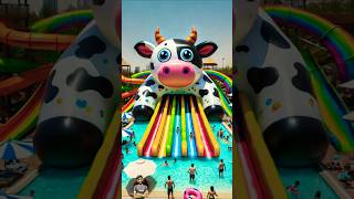 Evolution Of Cat Cow Big Water Slide Maiw Milky