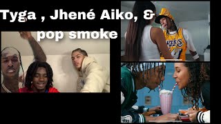 Tyga, Jhené Aiko, Pop Smoke - SUNSHINE(Official Video) REACTION!!!! TUNE IN