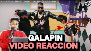 EL ALFA EL JEFE X EL MAYOR CLASICO - GALAPIN - VIDEO REACCION