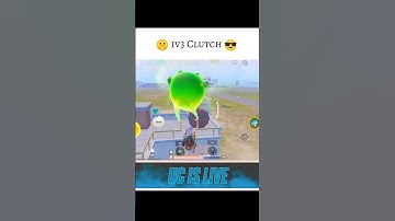 INSANE 1v3 Clutch in Bgmi