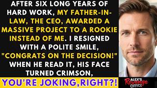 CEO Handed My Project to a Rookie – My Resignation Crushed the Company