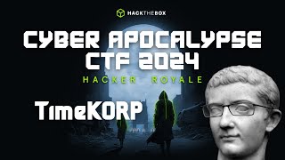 HackTheBox Cyber Apocalypse CTF 2024 - TimeKORP