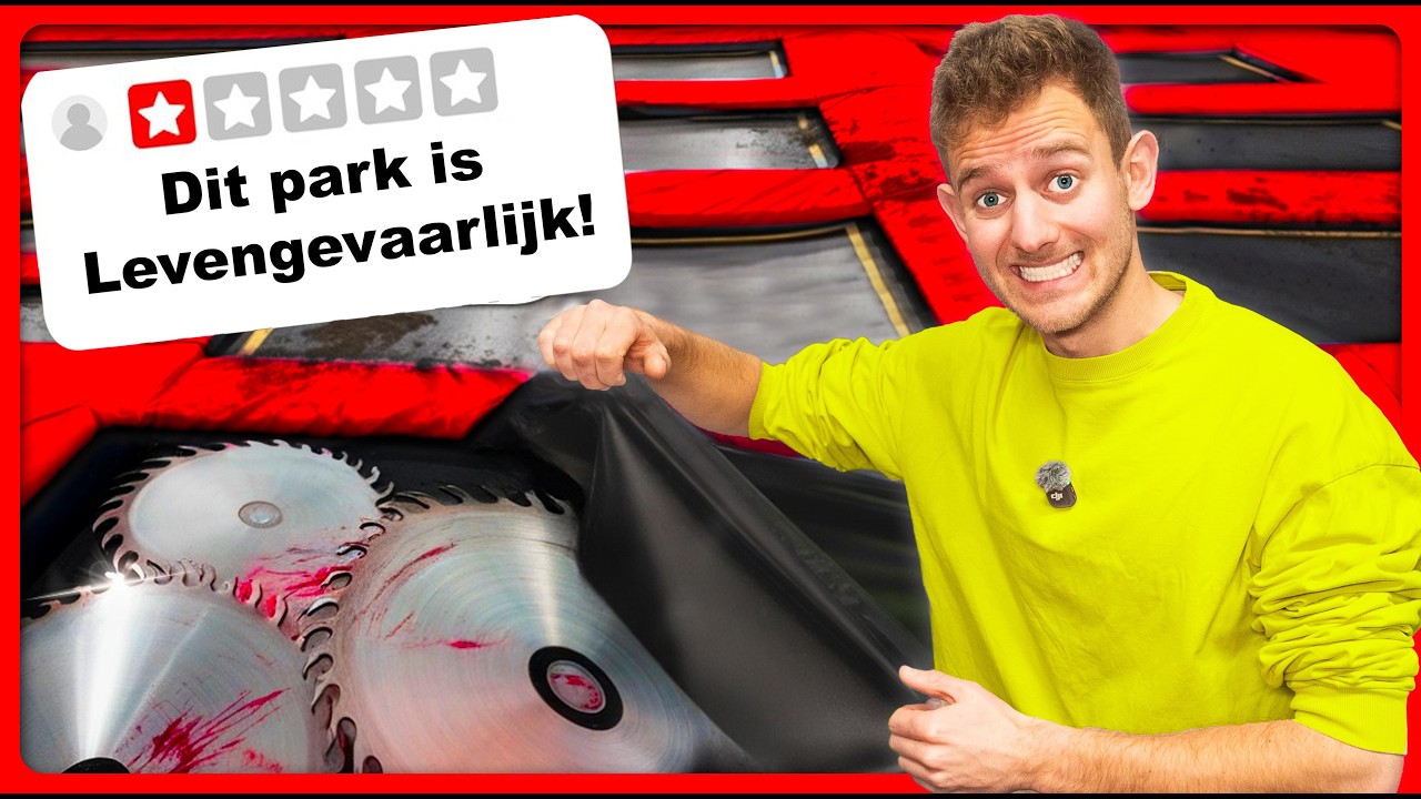 MIJN TRAMPOLINE PARK IS SLECHT, IK TEST WAAROM!