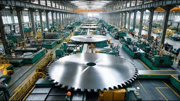 Zaagbladen met hardmetalen punt, geboren voor snelheid. Volledige documentaire over industriële p...