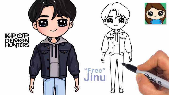 How to Draw Jinu | KPop Demon Hunters "Free"