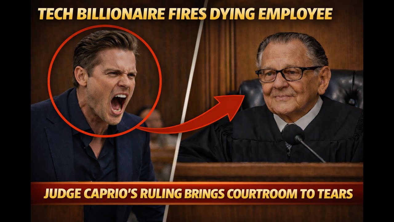 Tech Billionaire Fires Dying Employee — Judge Caprio's Ruling Brings Courtroom to Tears