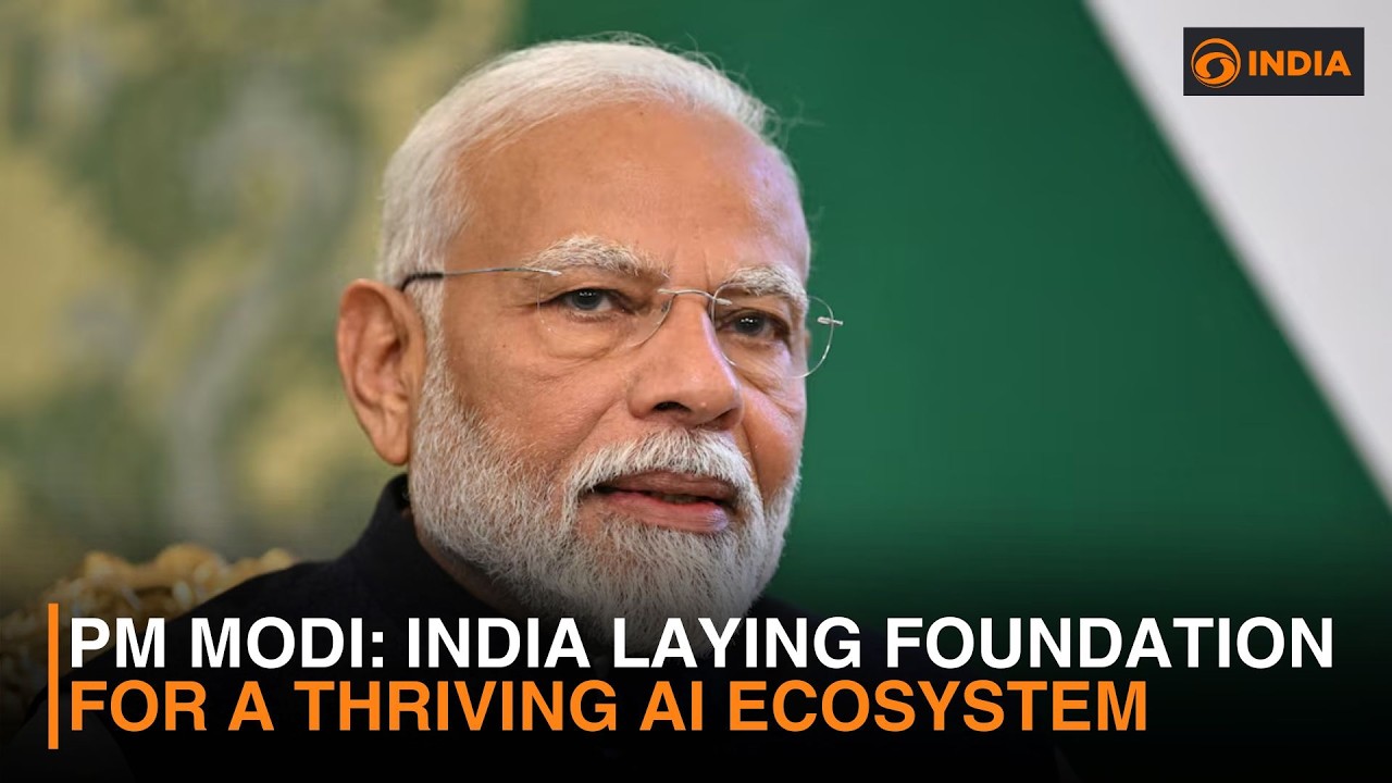 PM Modi: India Laying foundation for a thriving AI ecosystem