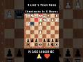 checkmate in 6 Moves #chess #chessgame #championship #chesspuzzle #chessmaster #bobbyfischer #blitz