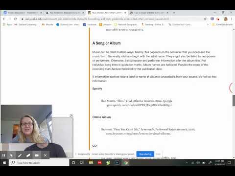 Creating a citation with EasyBib Bibliography Creator