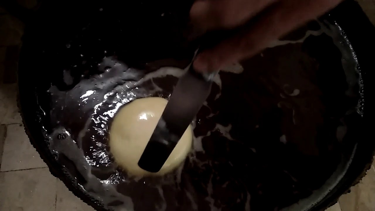 Chicken cheese filled doughnut - YouTube