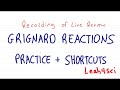 Grignard Reactions   Shortcuts (Live Recording) Organic Chemistry Review & Practice Session