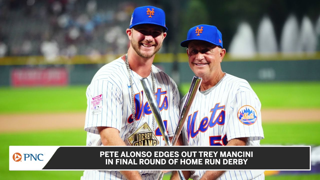Download Pete Alonso Edges Out Trey Mancini To Win Home Run Derby
