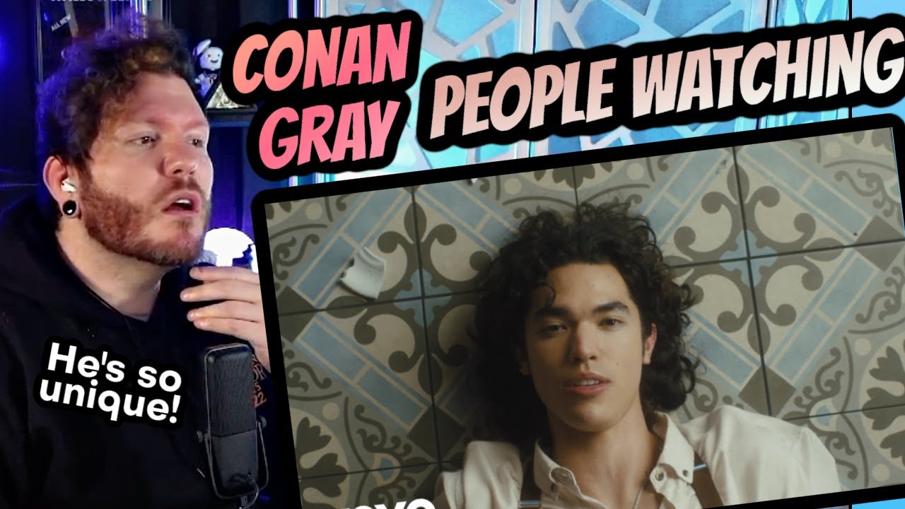 FIRST TIME HEARING Conan Gray PEOPLE WATCHING Reaction | Superache ...