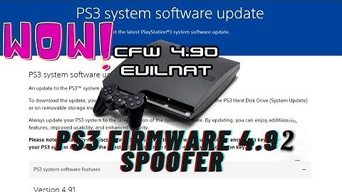 How To Bypass Spoof PS3 4.92  Update  HEN CFW - Back PSN   Online !!! Evilnat 4.91/4.90 PEX