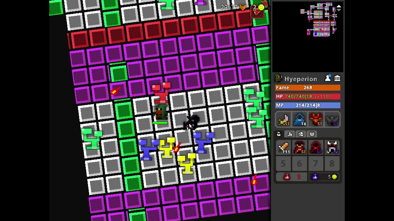 [RotMG] Damageless Sprite World Speedrun