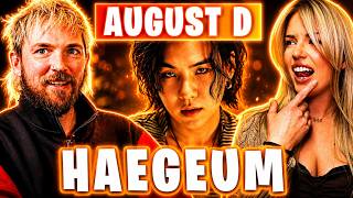 AMERICANS First Reaction to August D - Haegeum..THIS SHOCKED US!