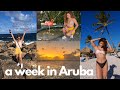 travel vlog | a week in Aruba