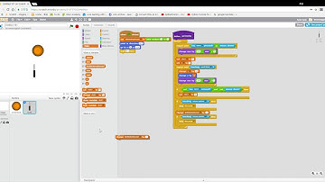 how to make a knife hit on scratch pt.2 (game using more blocks, operators and variables.)
