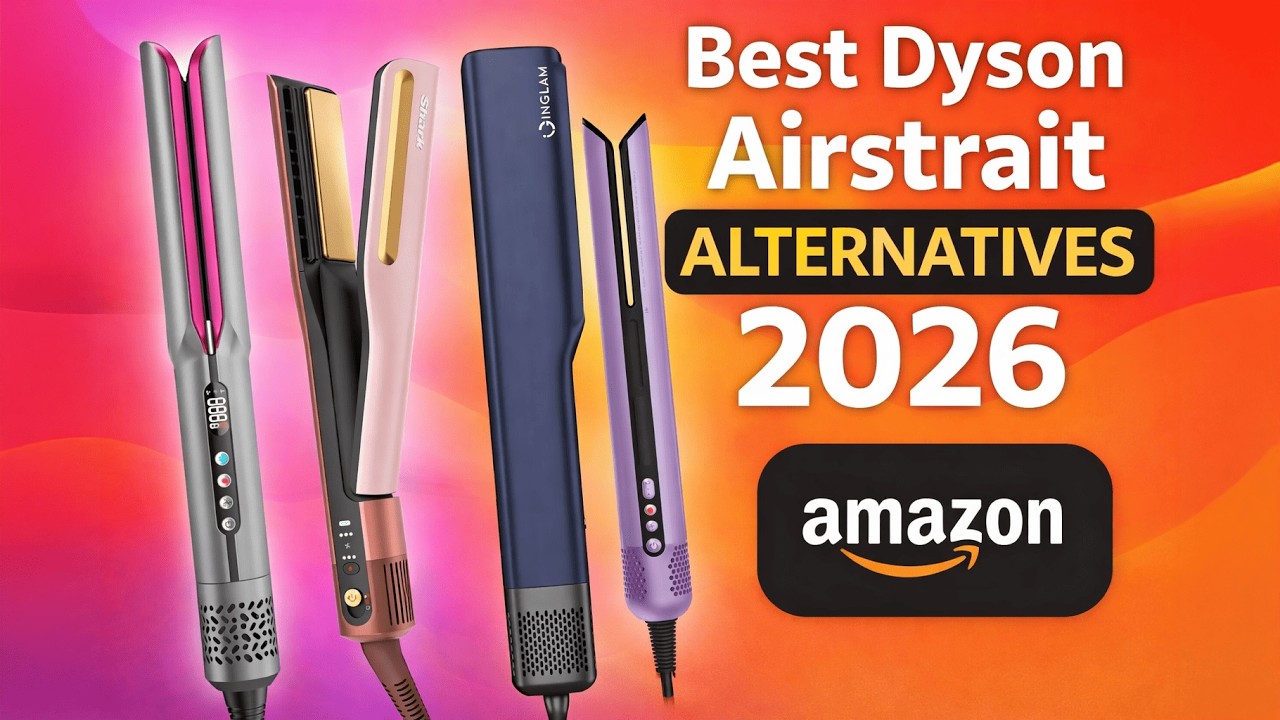 Top 5 Affordable Dyson Airsrait Alternatives on Amazon 2026 – Best Wet-to-Dry Hair Straighteners