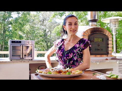 Quick Dinner | Oven Baked Chicken & Potatoes | Midea Flexify French Door Air Fryer Oven | Heghineh