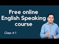 Free online english speaking course        learn english online