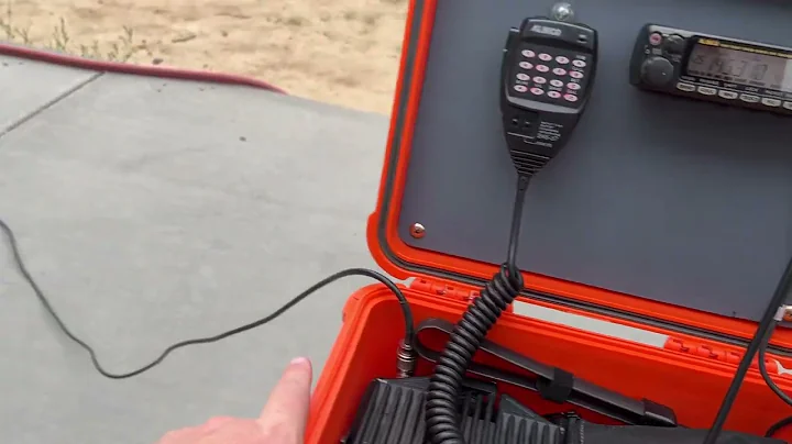 My Simple VHF/UHF Ham Radio Go Box.