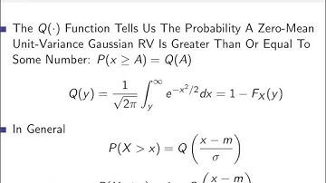 Fundamentals of Probability Theory (7/12): Gaussian Random Variables