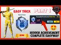 RUBBISH PICKER HIDE ACHIEVEMENT COMPLETE 1 MATCH PUBG KR | HIDDEN ACHIEVEMENT | PART 1
