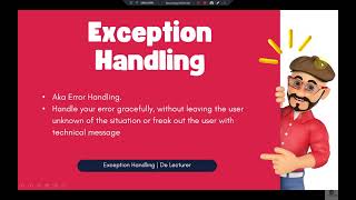 8. (Java Programming) -  Exception Handling