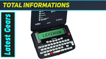 LEXiBOOK Collins Bradford: The Ultimate Electronic Crossword Solver!