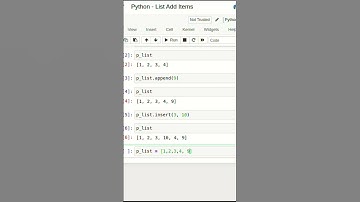 Python  List Add Items #python #list  #programming #codeing
