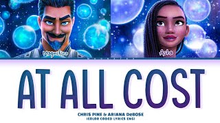 Chris Pine, Ariana DeBose 'At All Cost' Lyrics (Color Coded Lyrics)